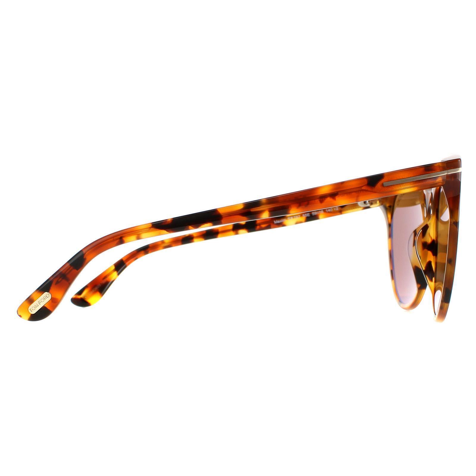 Tom Ford Eyewear Cat-eye Frame Sunglasses In Yellow