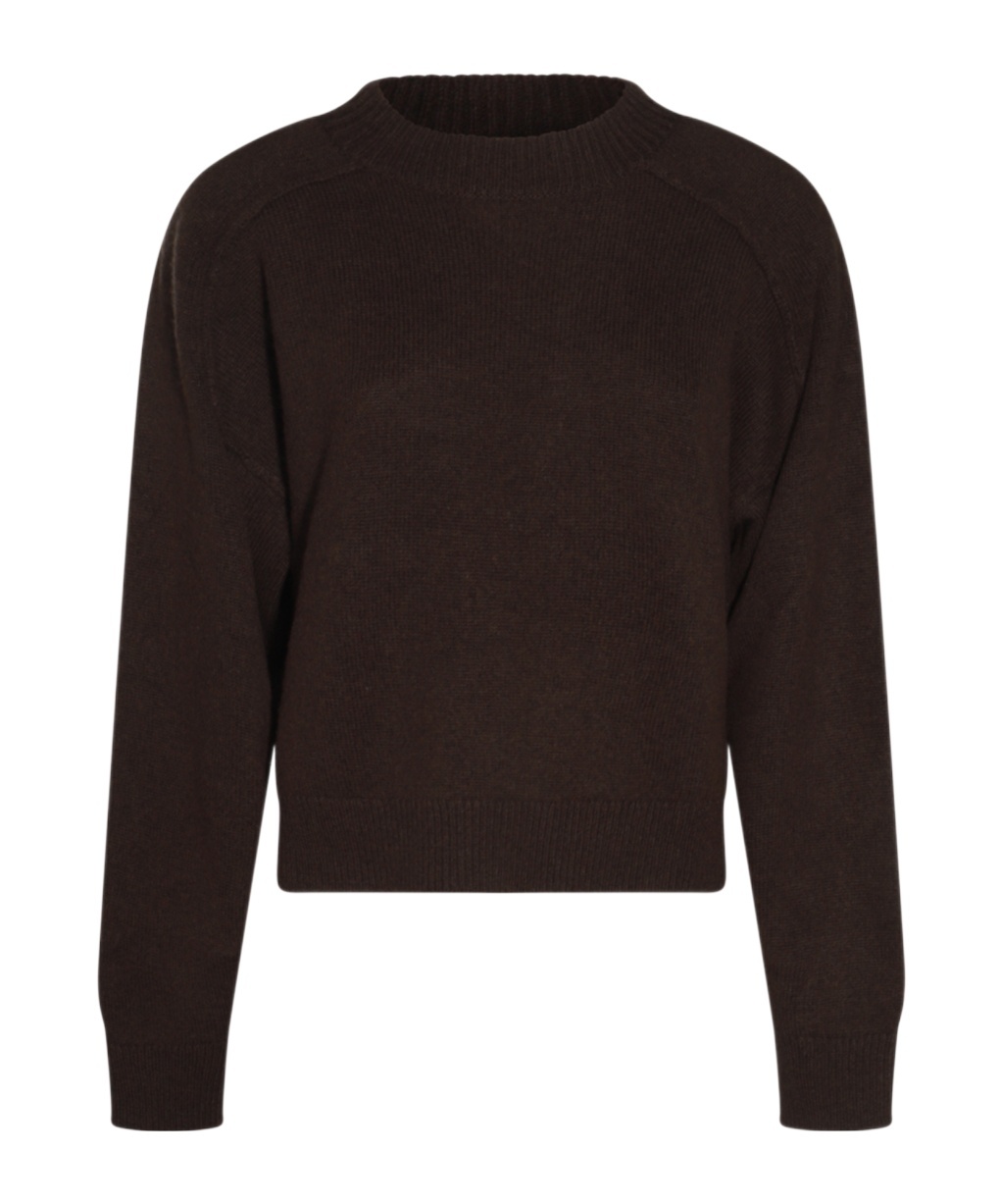 Antonelli Round Neck Sweater In Black