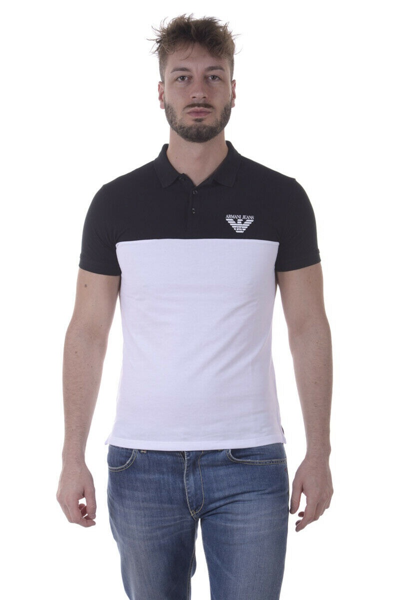 ARMANI JEANS LOGO POLO SHIRT