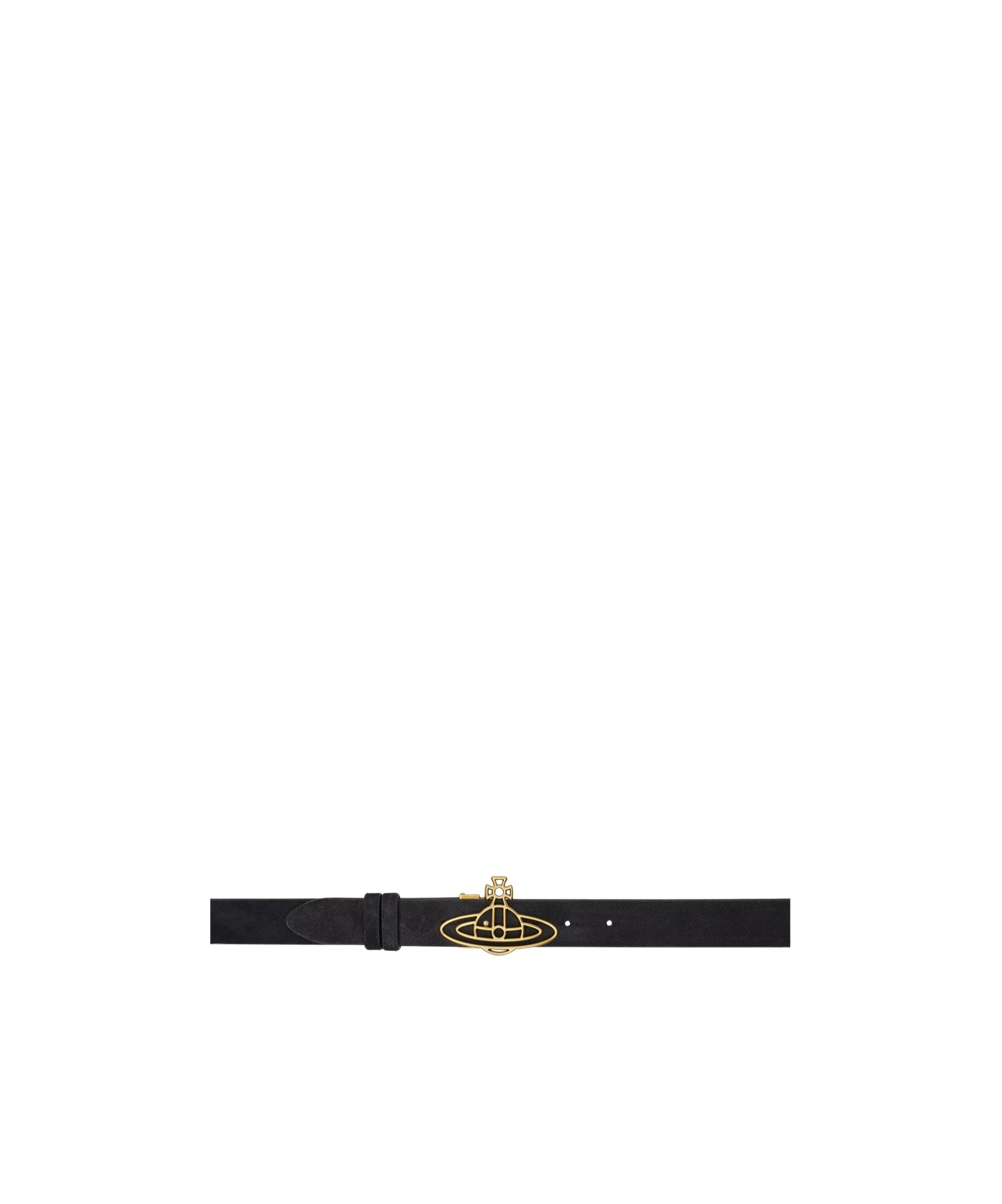 Vivienne Westwood Thin Line Orb Belt In Nude
