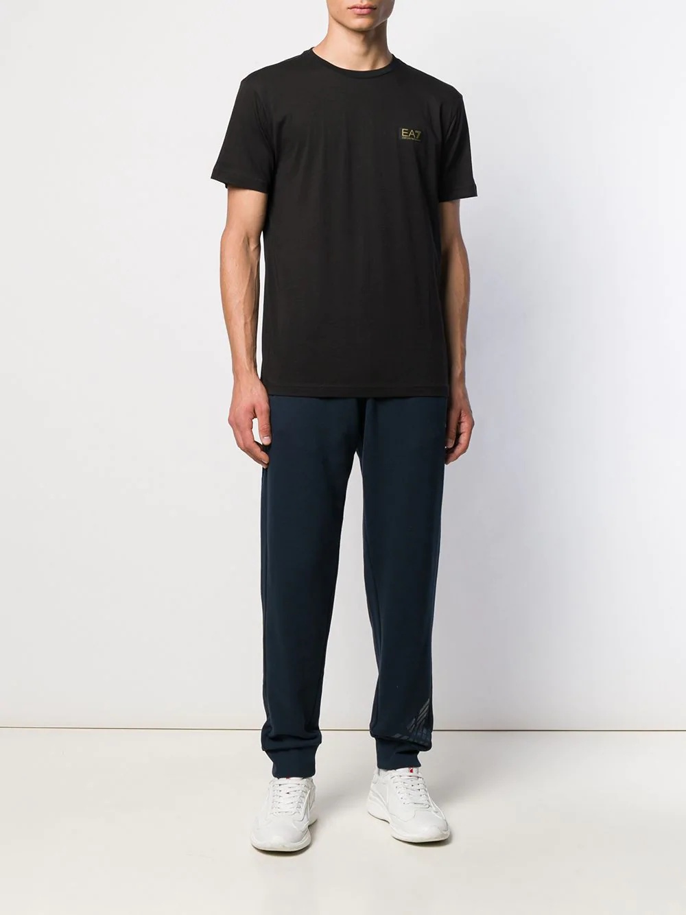 EMPORIO ARMANI LOGO PRINTED T-SHIRT