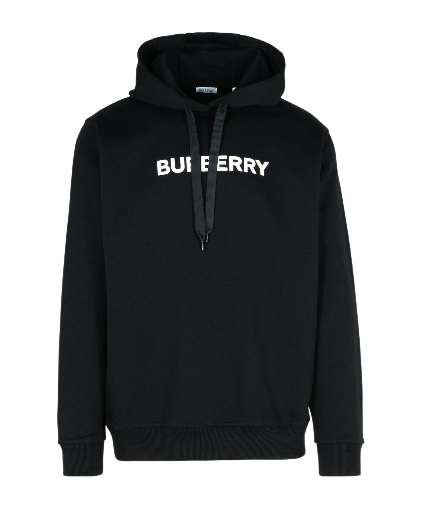 Burberry Black Cotton Sweatshirt In Black
