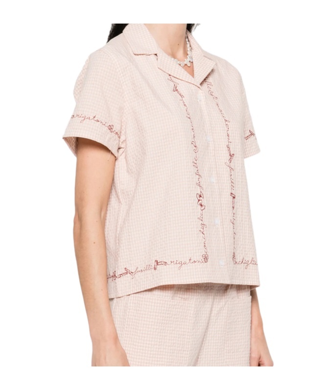 Shop Maison Labiche Short-sleeved Shirt In Pink