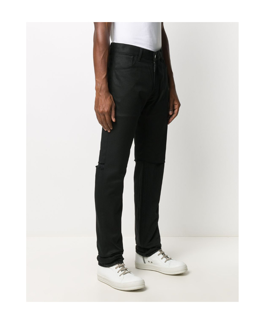 Raf Simons Straight Jeans In Black