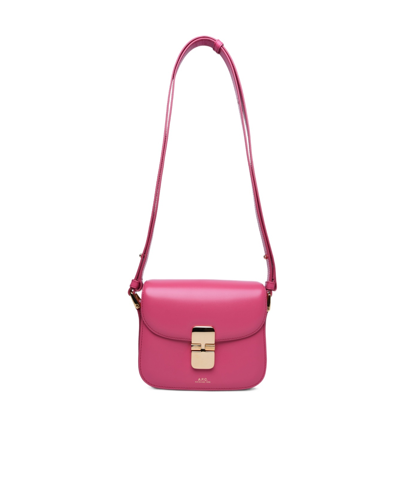 Shop Apc Mini Grace Crossbody Bag In Pink