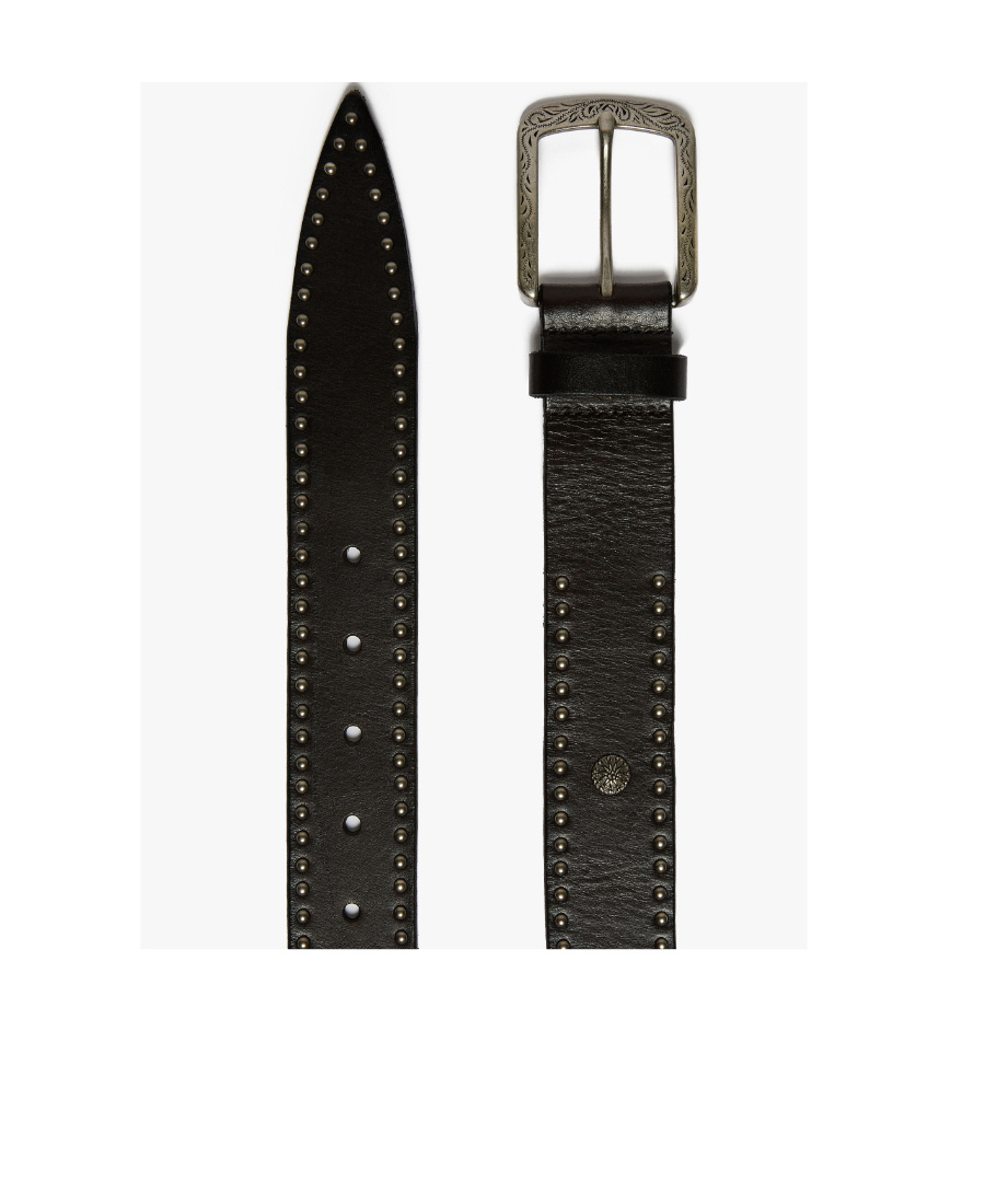 Weekend Max Mara Rivet Detail Belt In Brown