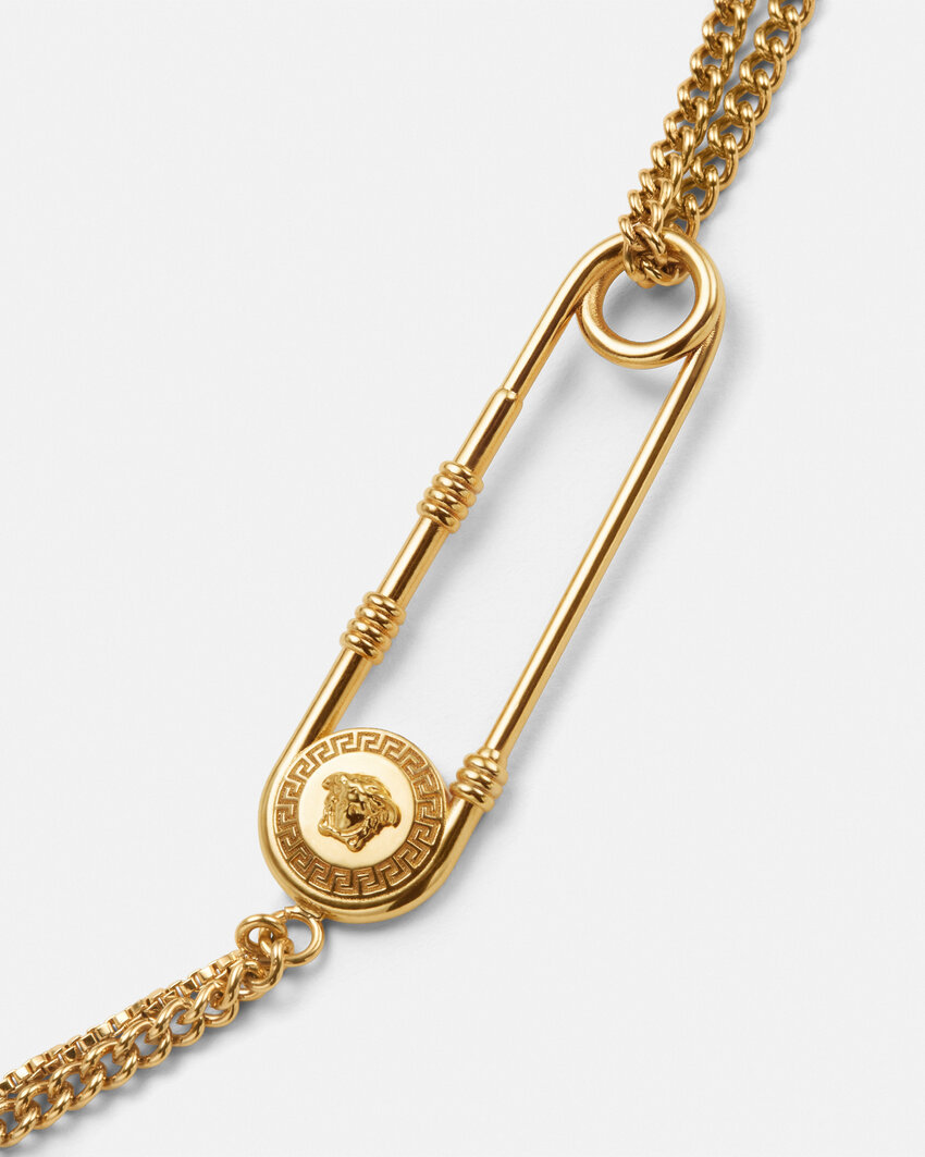 Versace Logo-engraved Necklace