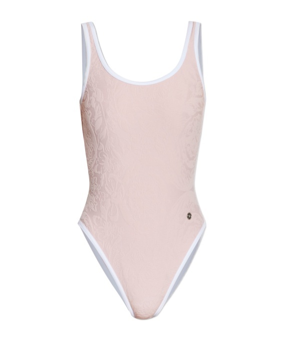 Versace Medusa-motif Swimsuit In Pink