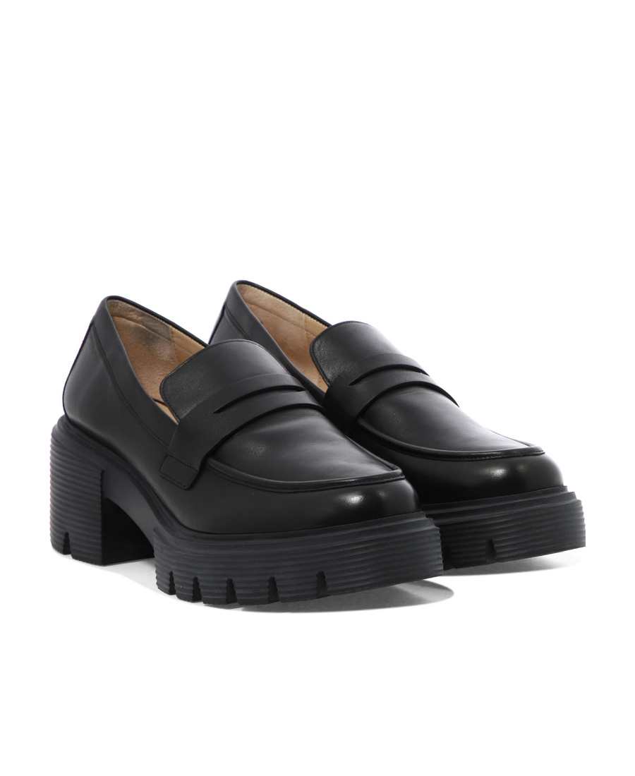 Stuart Weitzman Round-headed Love Shoes In Black