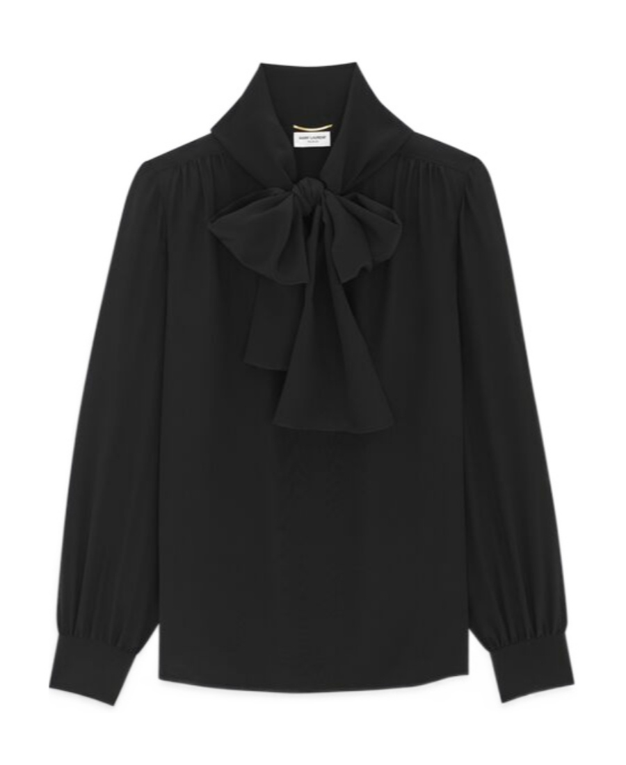 Saint Laurent Top Clothing In Black