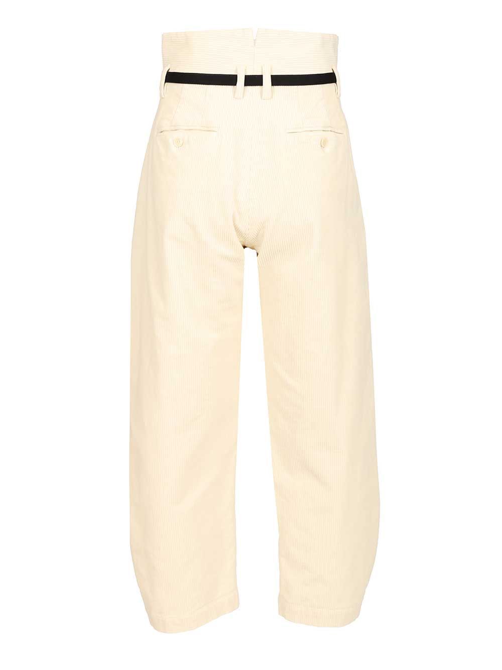 Barena Venezia Candiano Cinquecento Trousers Beige In Brown