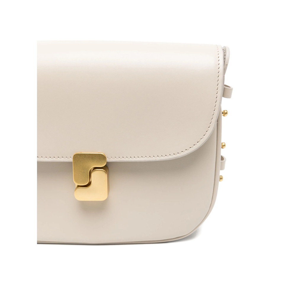 Soeur Flap Shoulder Bag In Sand
