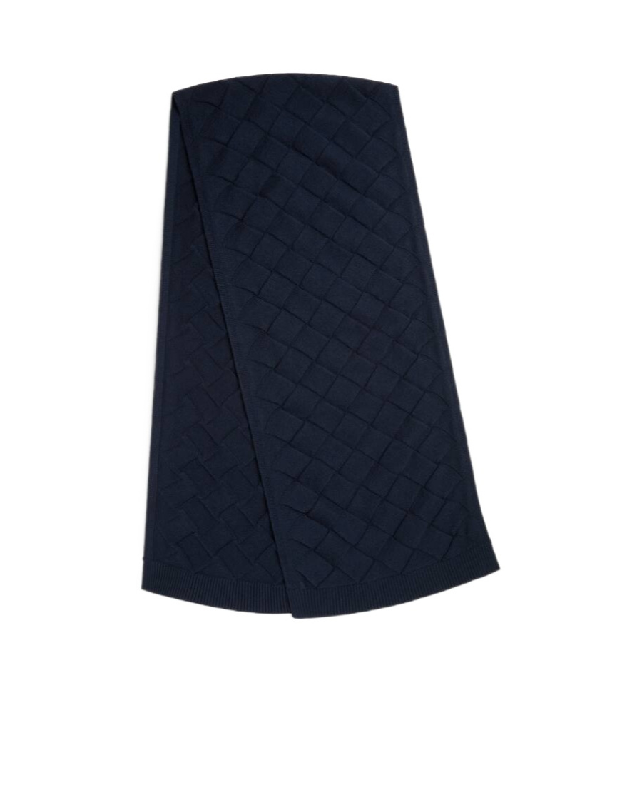Bottega Veneta Wool Scarf In Black