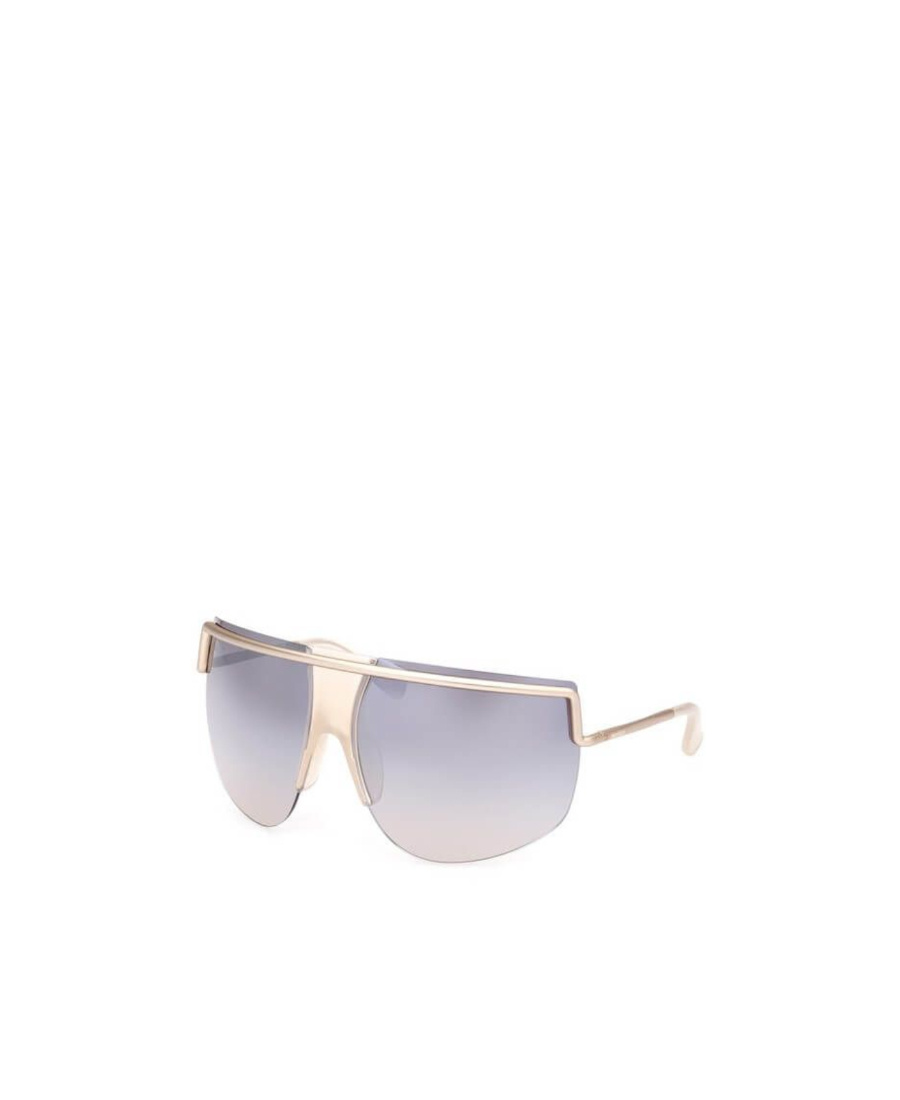 Max Mara Pilot Frame Sunglasses In White