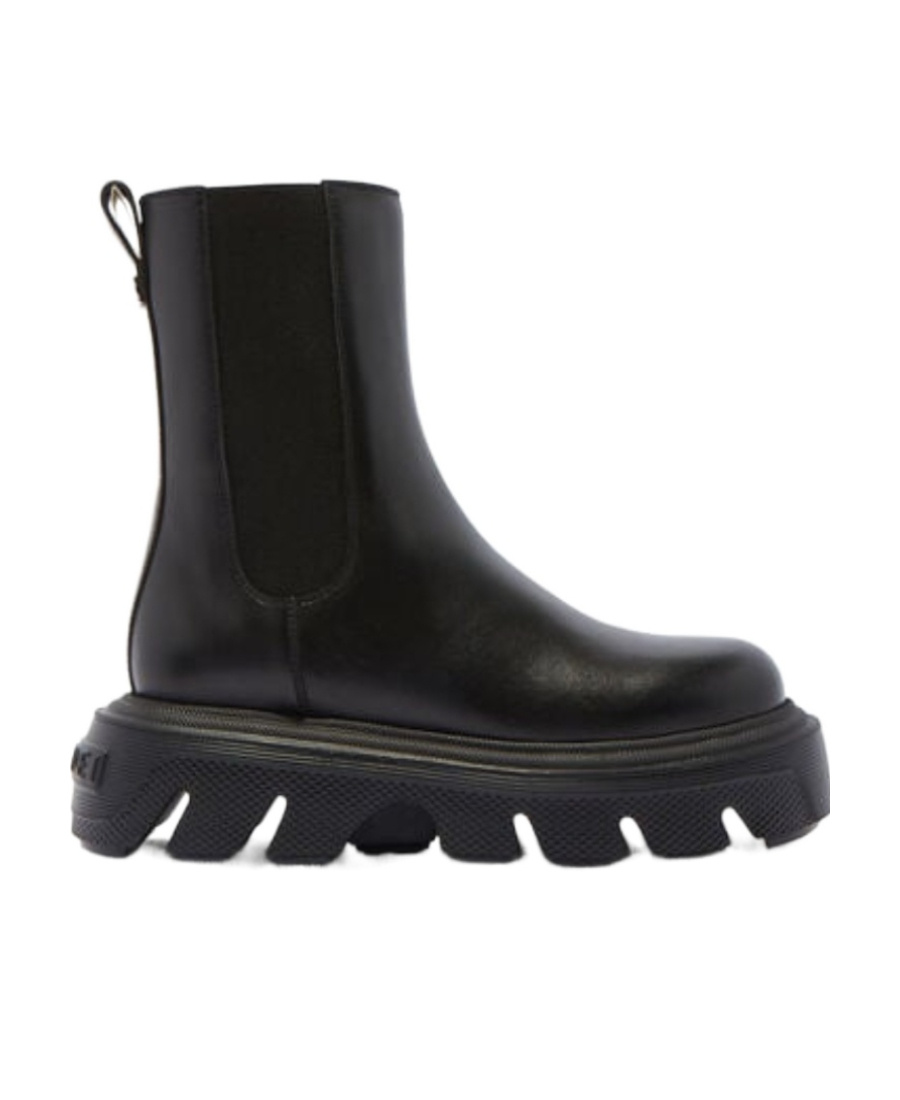 CASADEI GENERATION C LEATHER ANKLE BOOTS