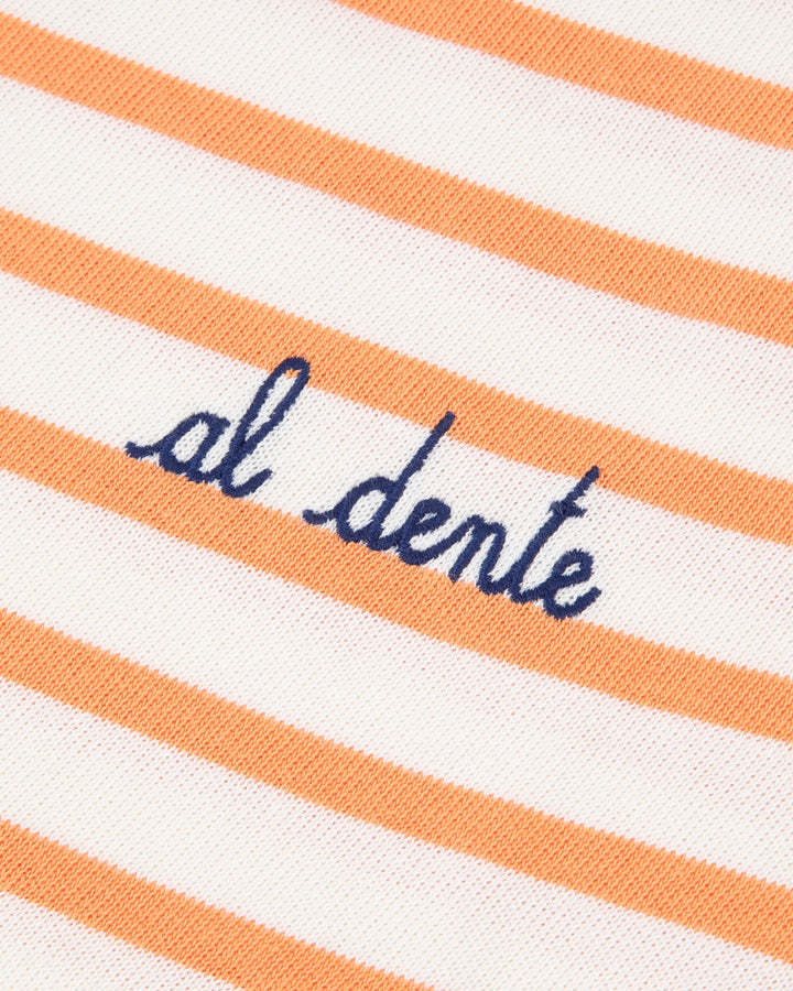 Maison Labiche Striped T-shirt In Nude