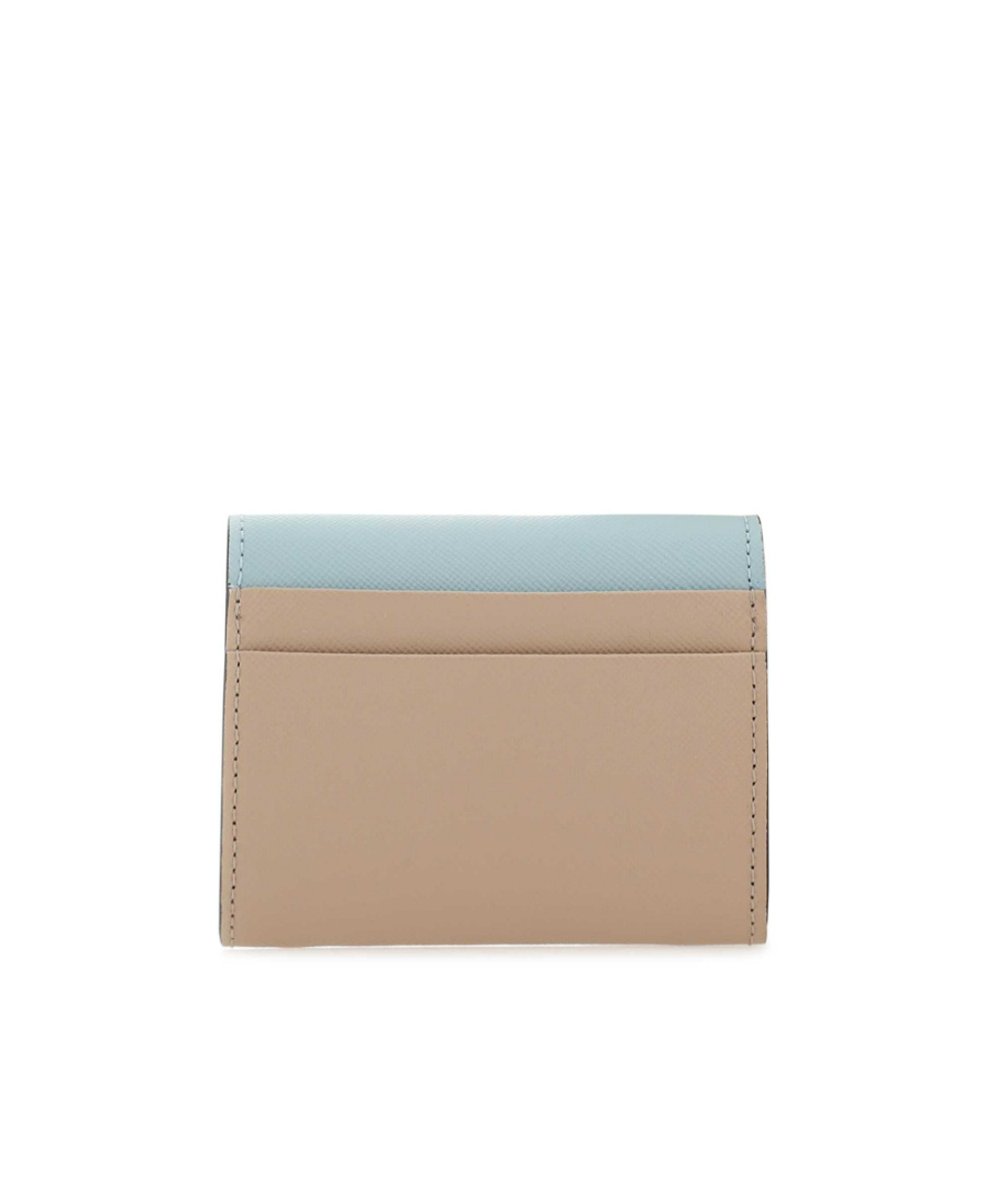 Shop Marni Two-tone Leather Wallet In Multicolor
