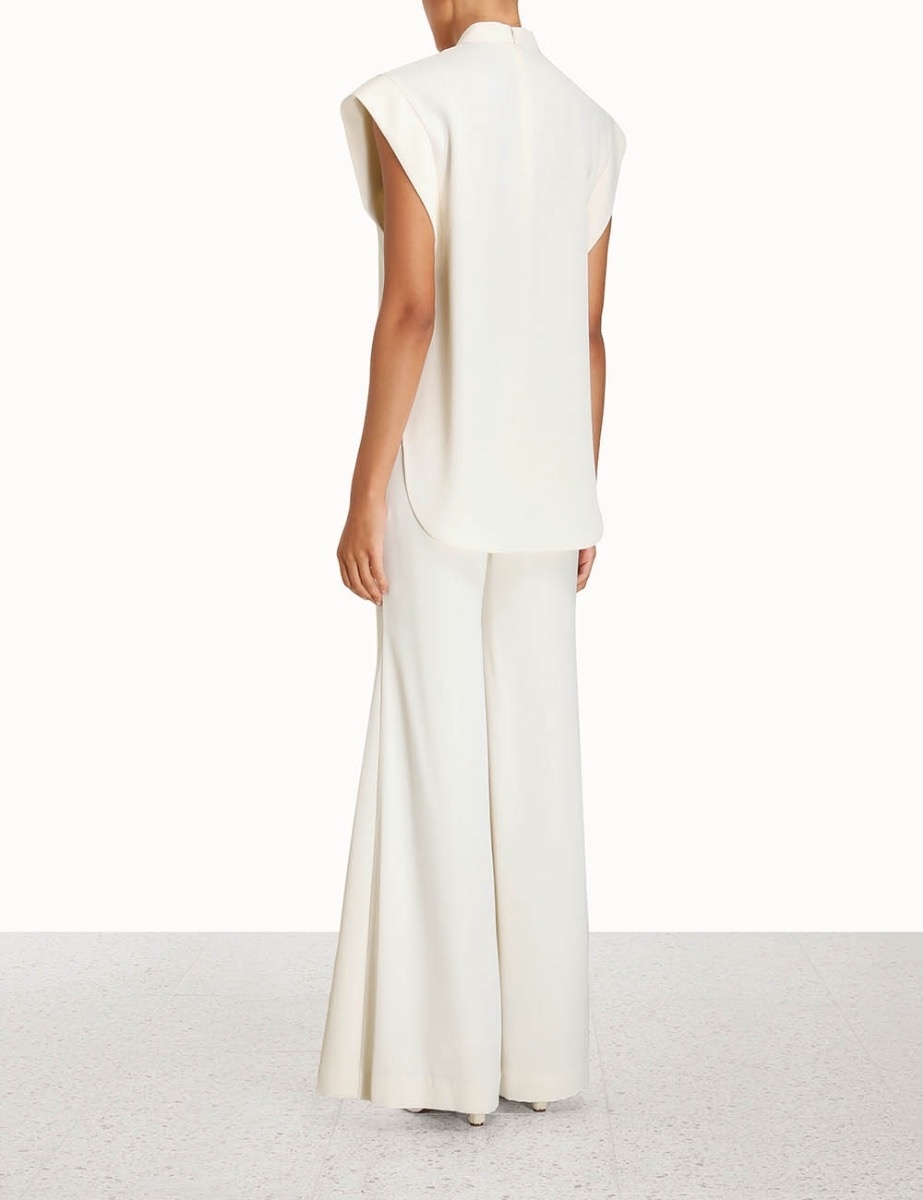 Zimmermann Pendant Belt Vest In White