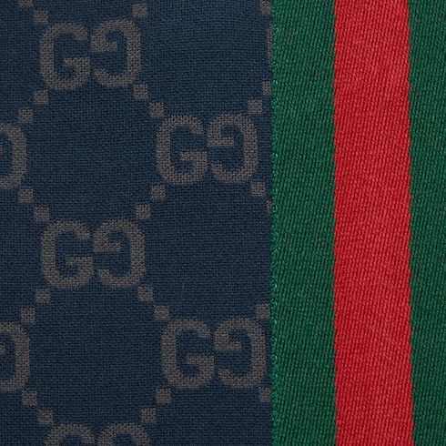 Gucci Joggingshorts Aus Gg Baumwolljersey In Blue