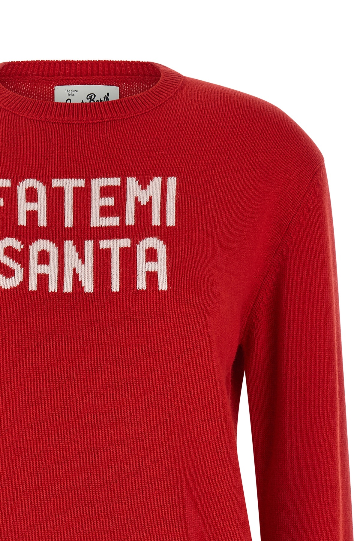 Mc2 Saint Barth New Queen Jacquard Knitwear In Multi