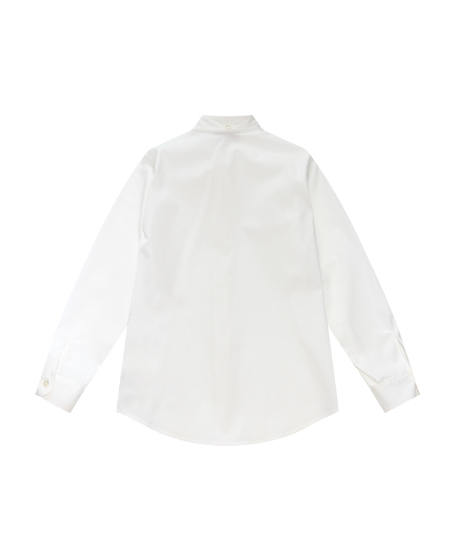 Gucci Long-sleeve Button-down Shirt In White