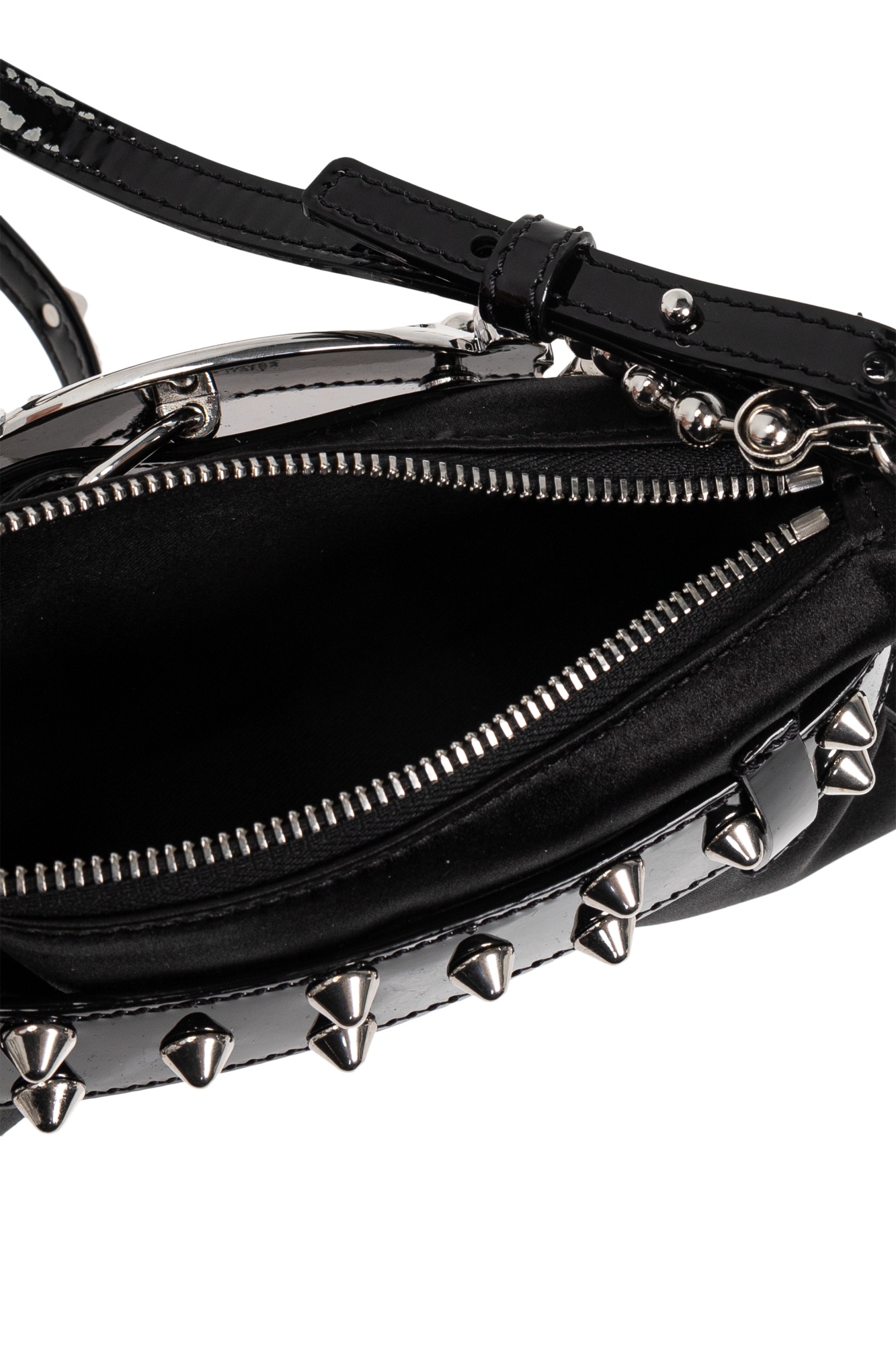 Shop Dsquared2 Mini Gothic Cross Body Bag In Black