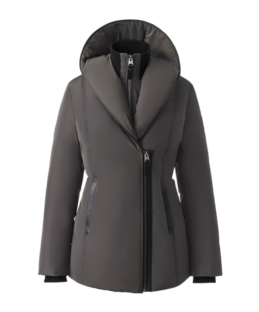 Mackage Women's Adali Longline Down Coat In Black