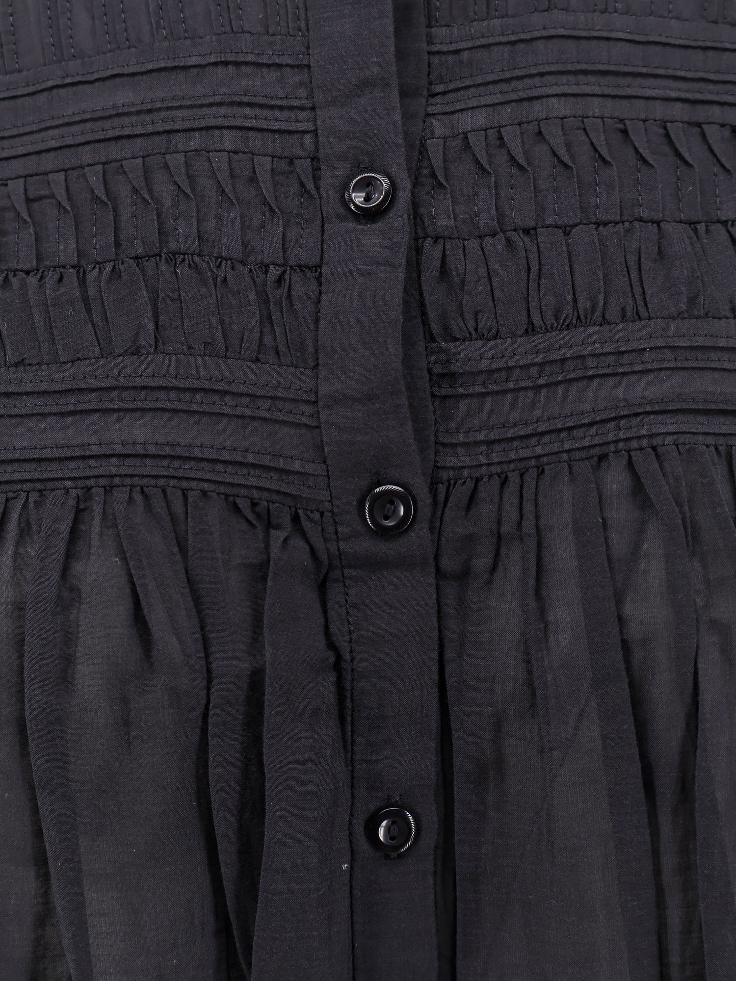 Isabel Marant Étoile Isabel Marant Etoile Woman Plalia Woman Black Shirts In Black