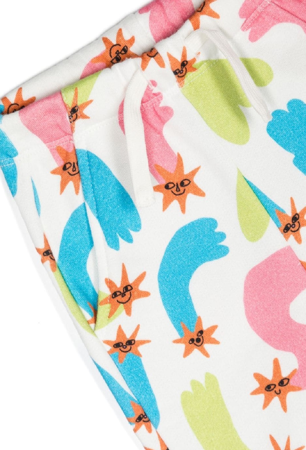Stella Mccartney Printed Sweatpants In Multicolor