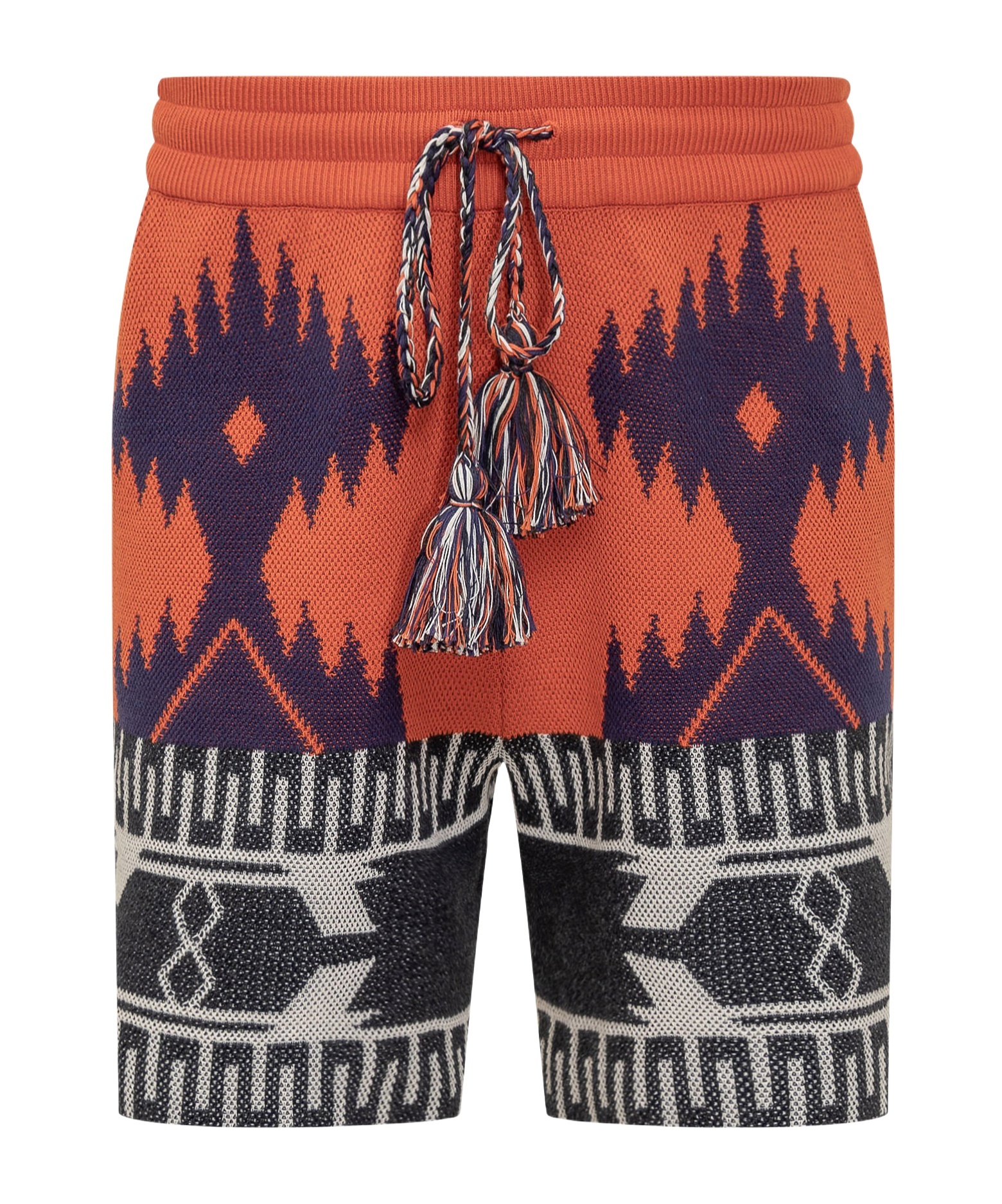 Alanui Icon Bermuda Shorts In Black