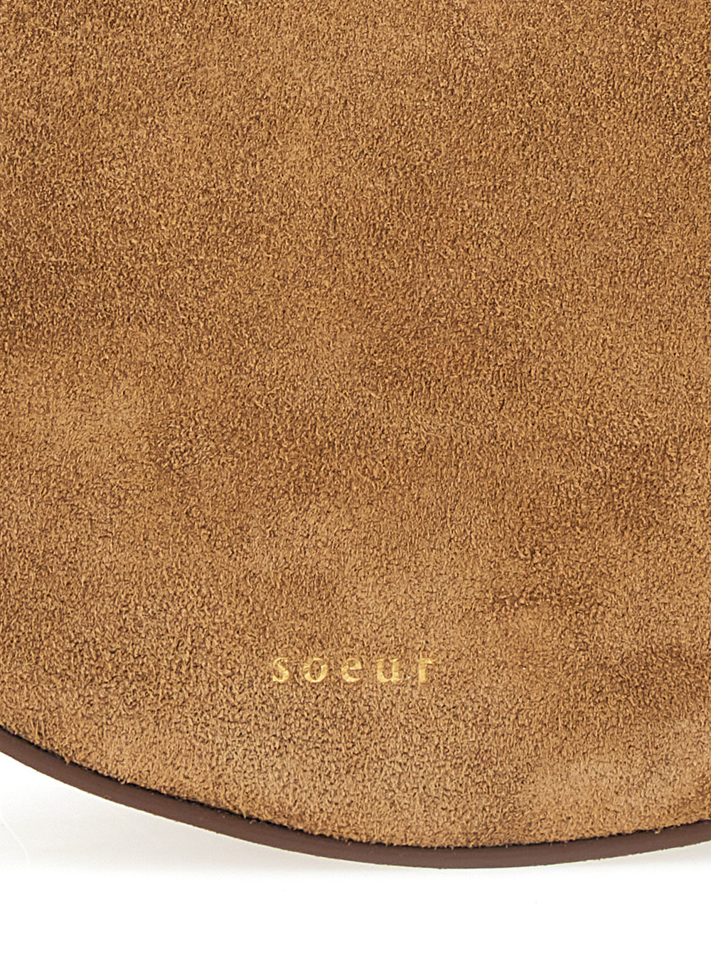 Soeur Winona Asymmetric Shoulder Bag In Brown