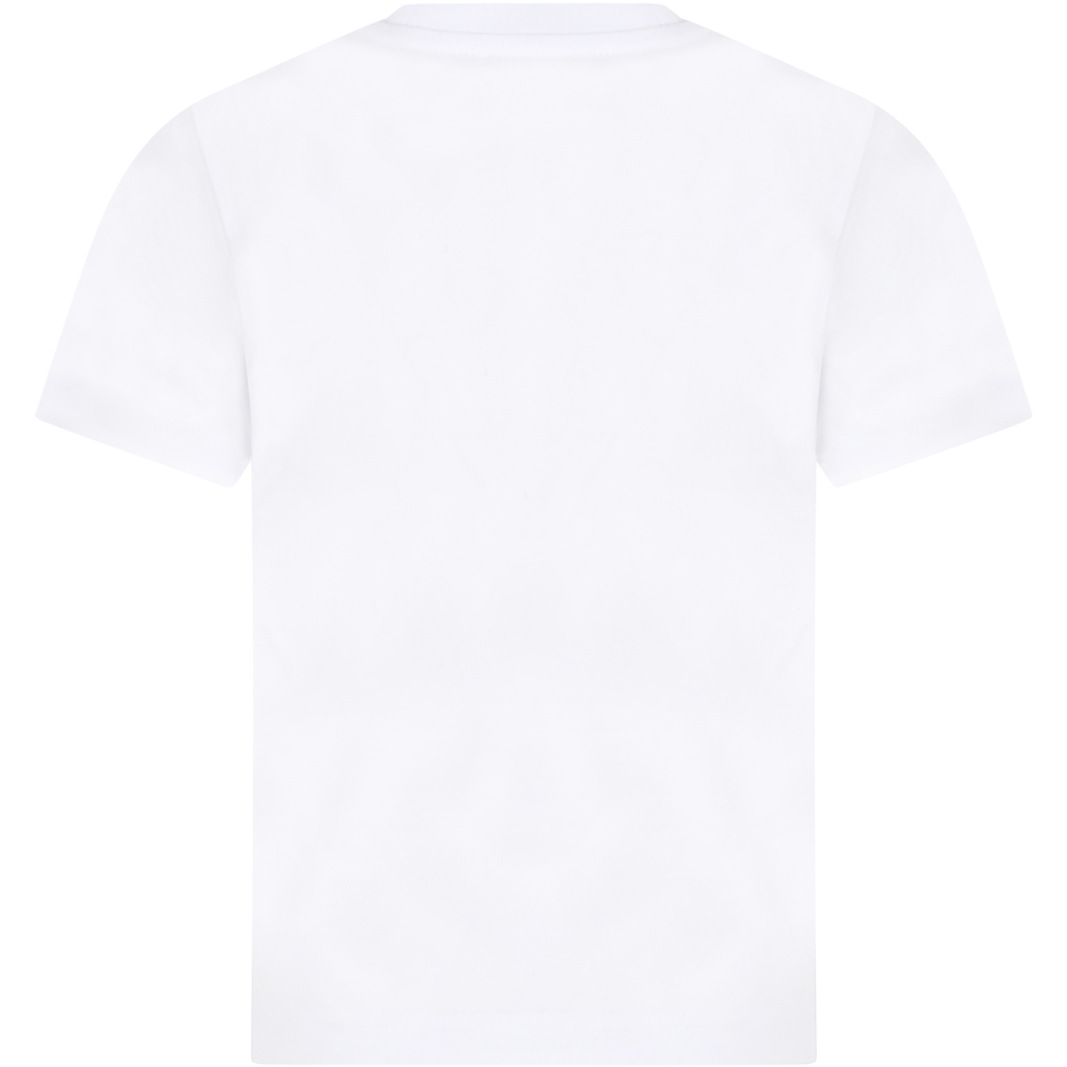 Dsquared2 Kids Logo Slogan Printed T-shirt In White