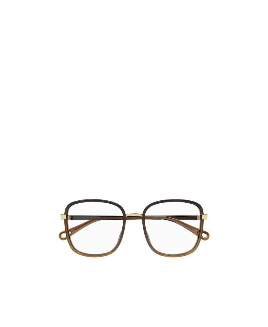 Chloé Square-frame Glasses In Green