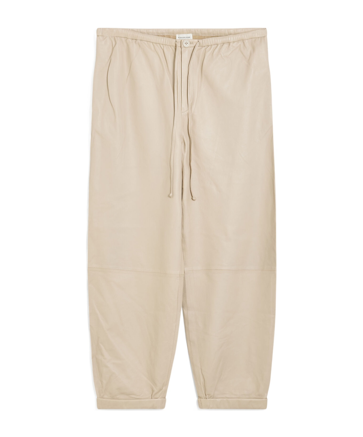 By Malene Birger Elastic Waist Casual Pants In Cement