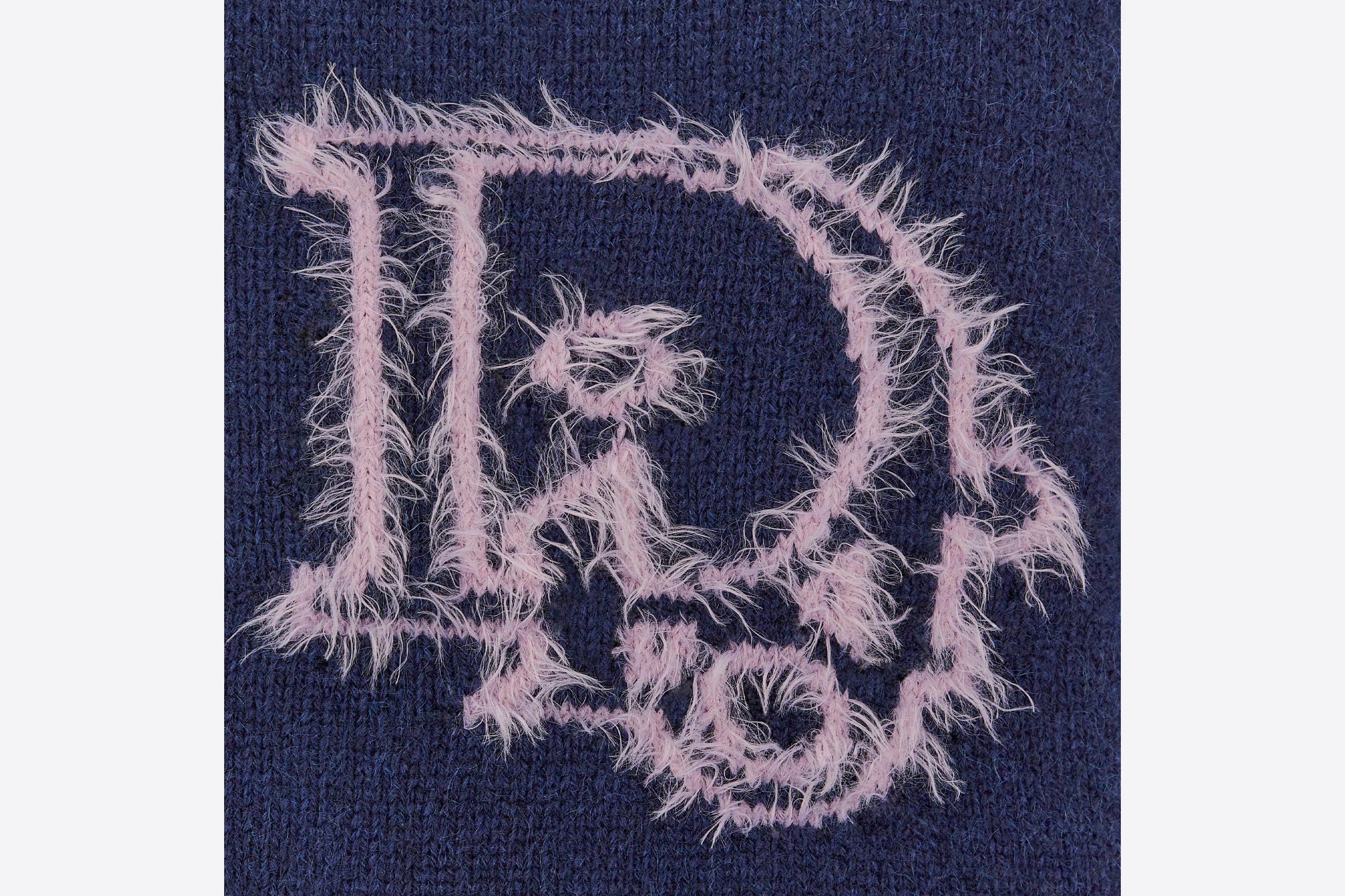 Dior Logo Cardigan In Blue