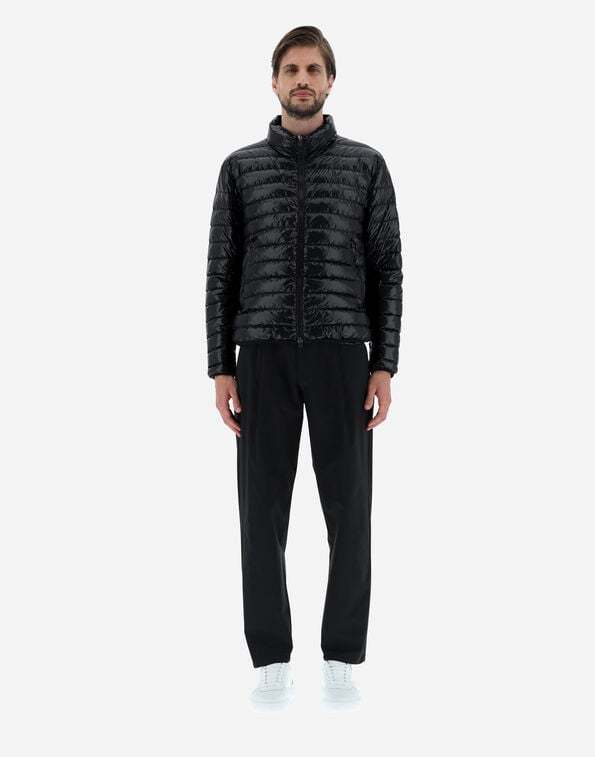 Herno Padded Goose Down Jacket In Black