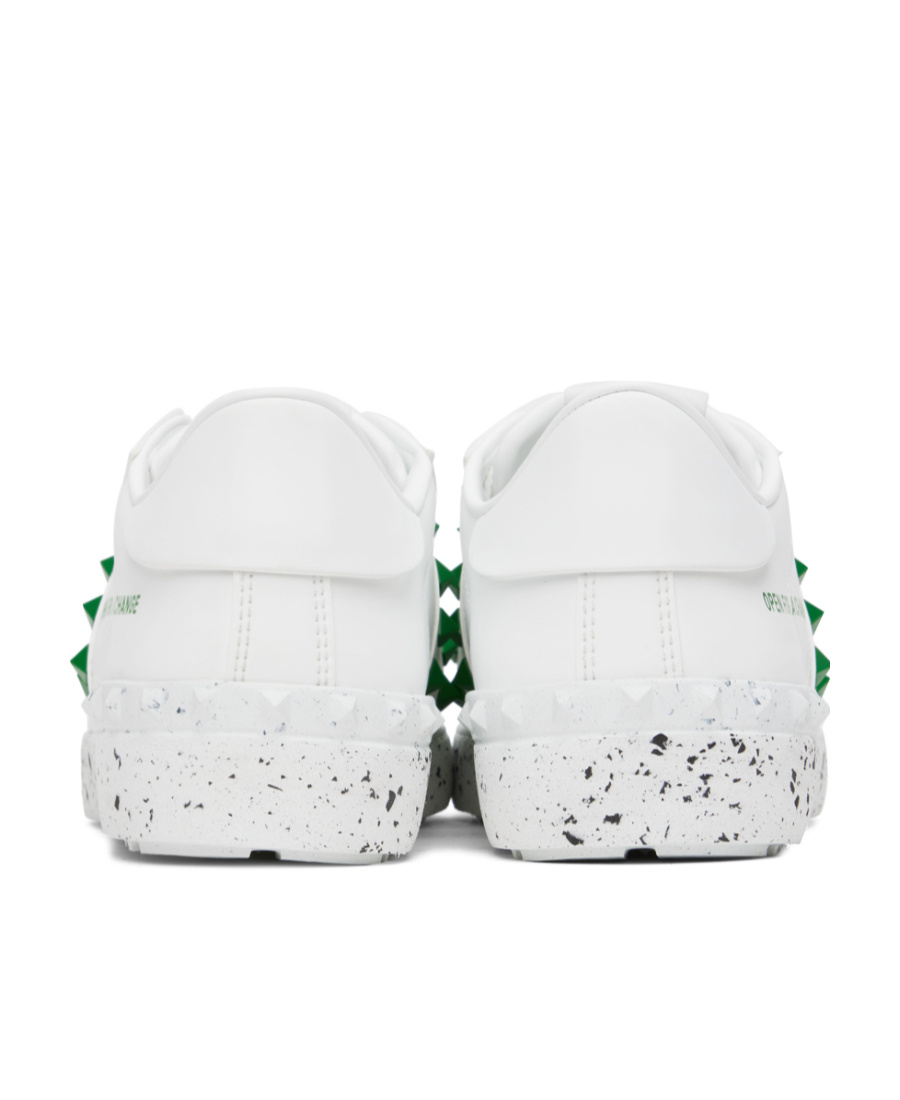 Valentino Rockstud Open For A Change Sneakers In White