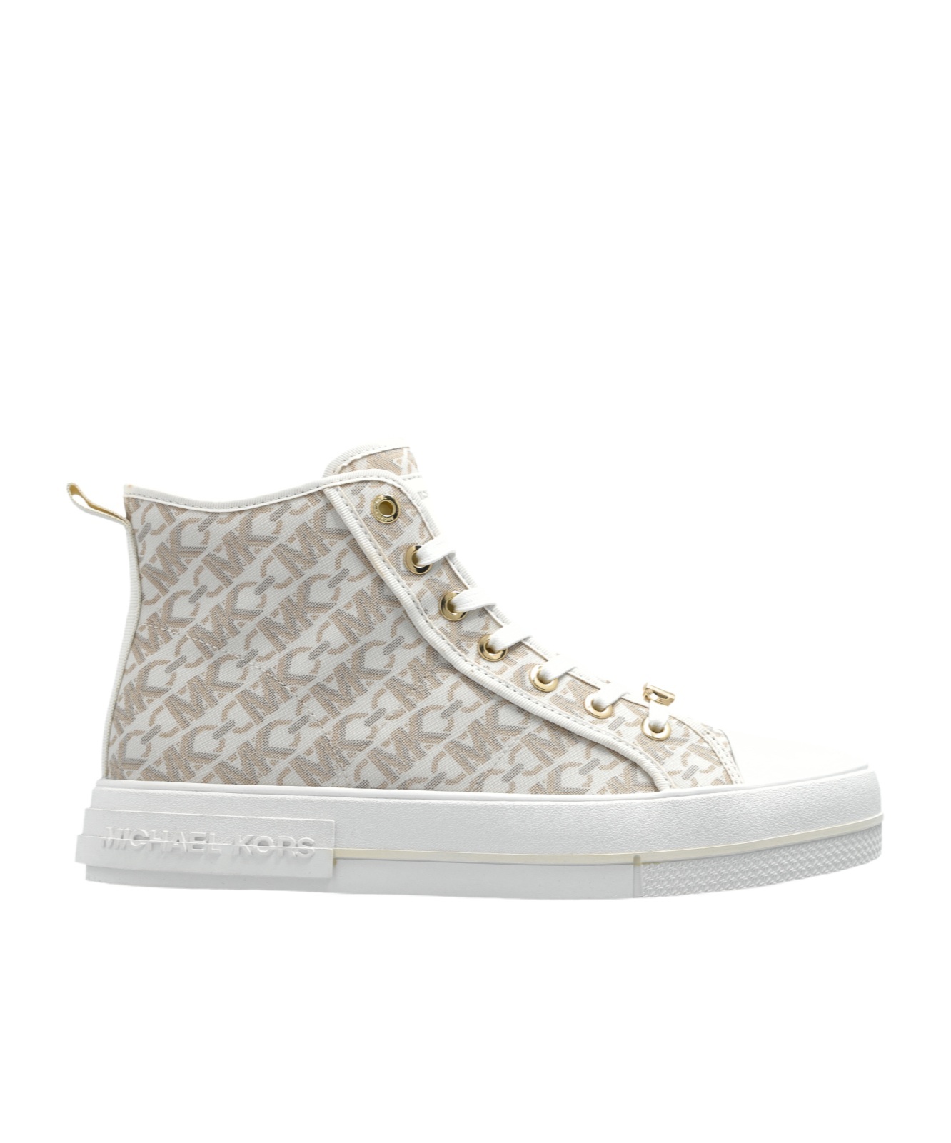 Michael Michael Kors Lace-up High-top Casual Shoes In Gray