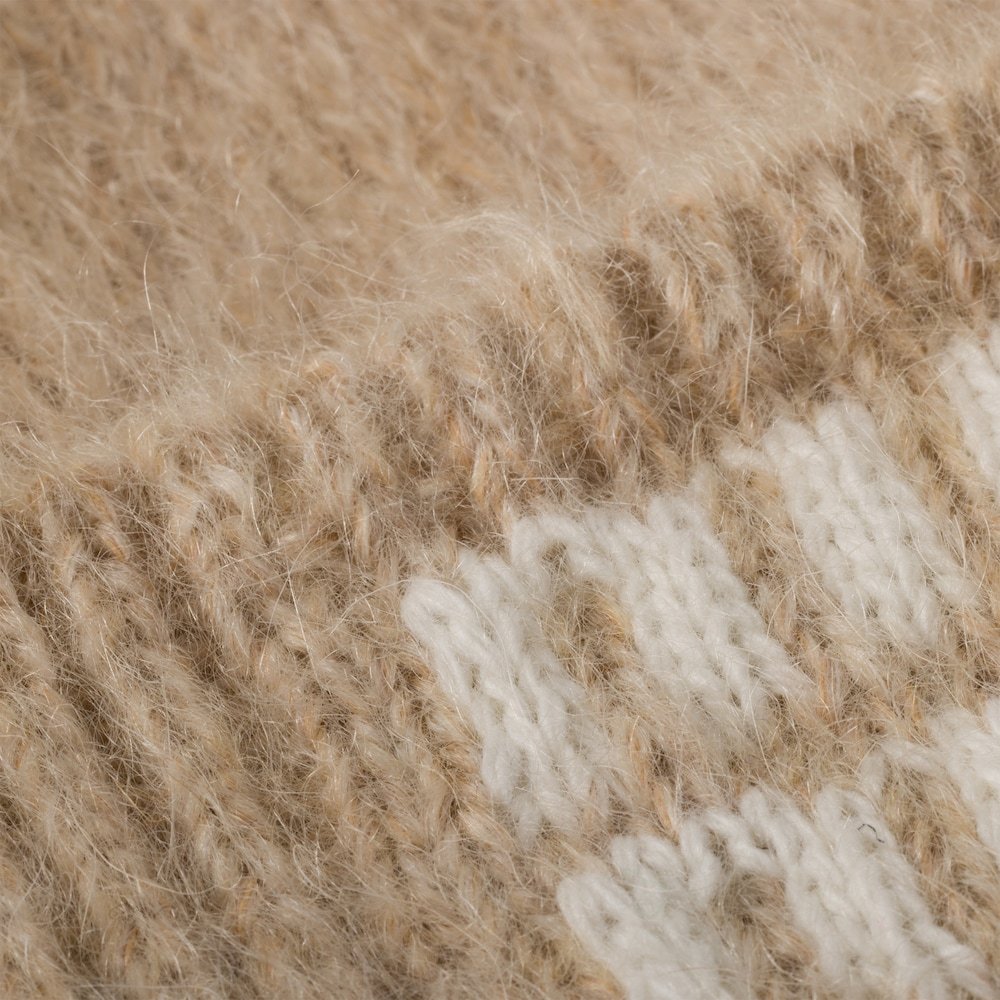Miu Miu Mohair Beanie In Neutral