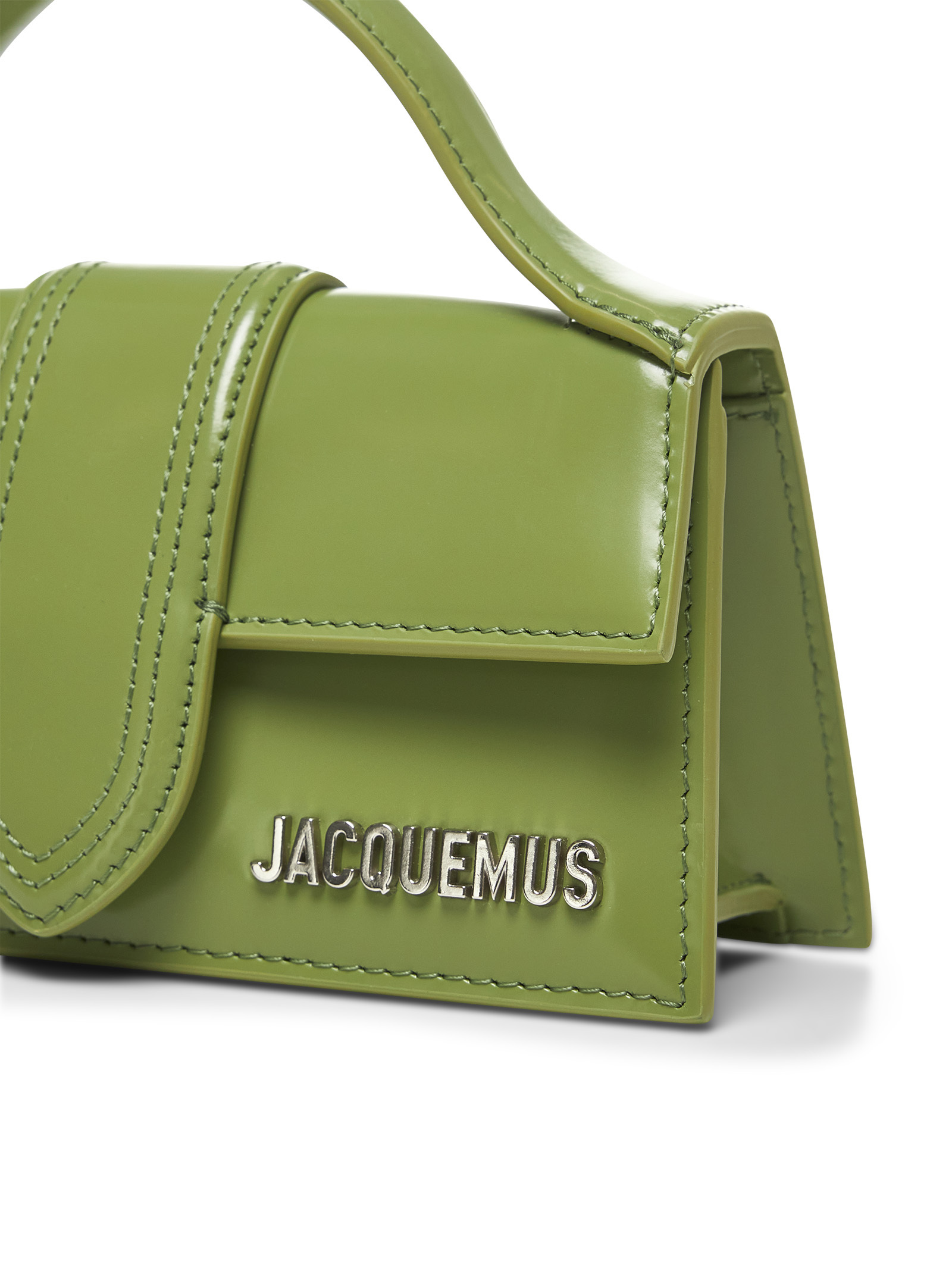 Jacquemus Logo Cross-body Bag In Green