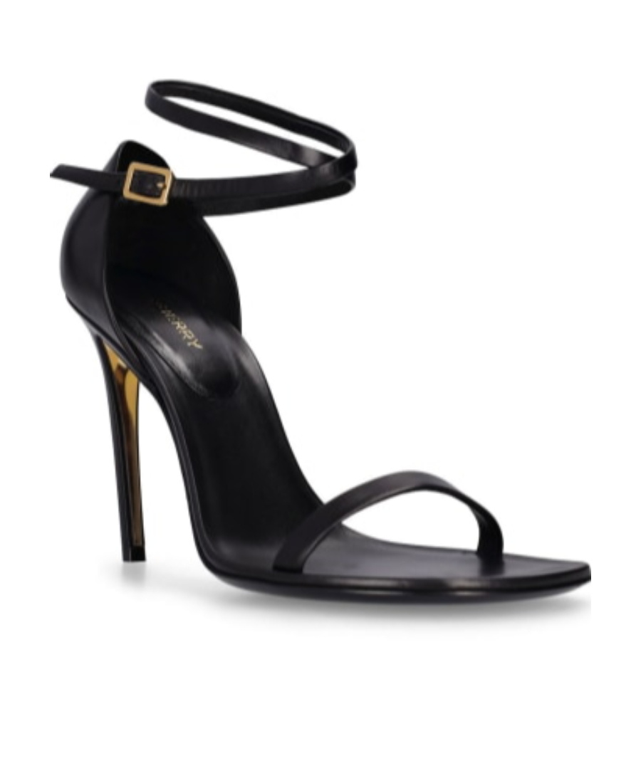 Burberry Stiletto-heel 100mm Leather Sandals