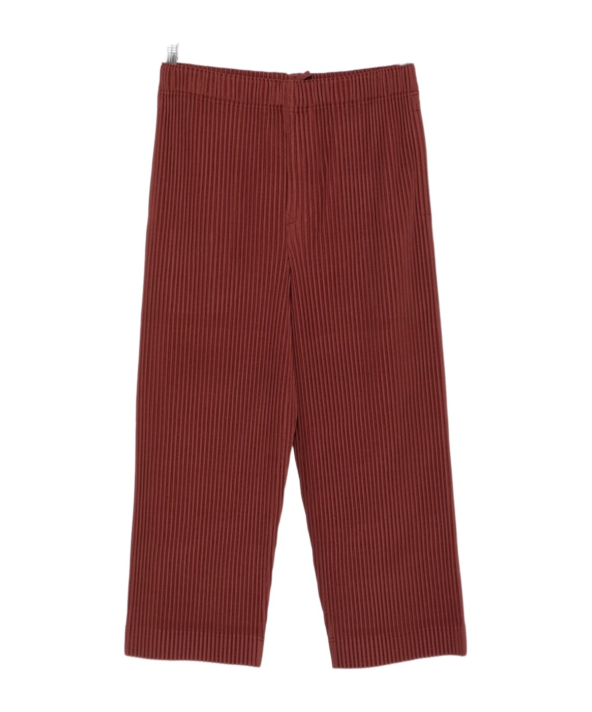 Issey Miyake Homme Plisse'  Men Pleated Trousers In Red