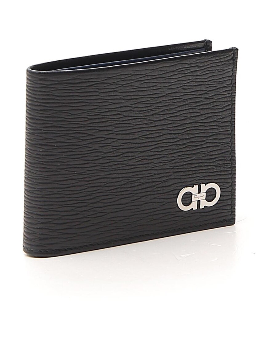 Ferragamo Gancini Wallet In Black