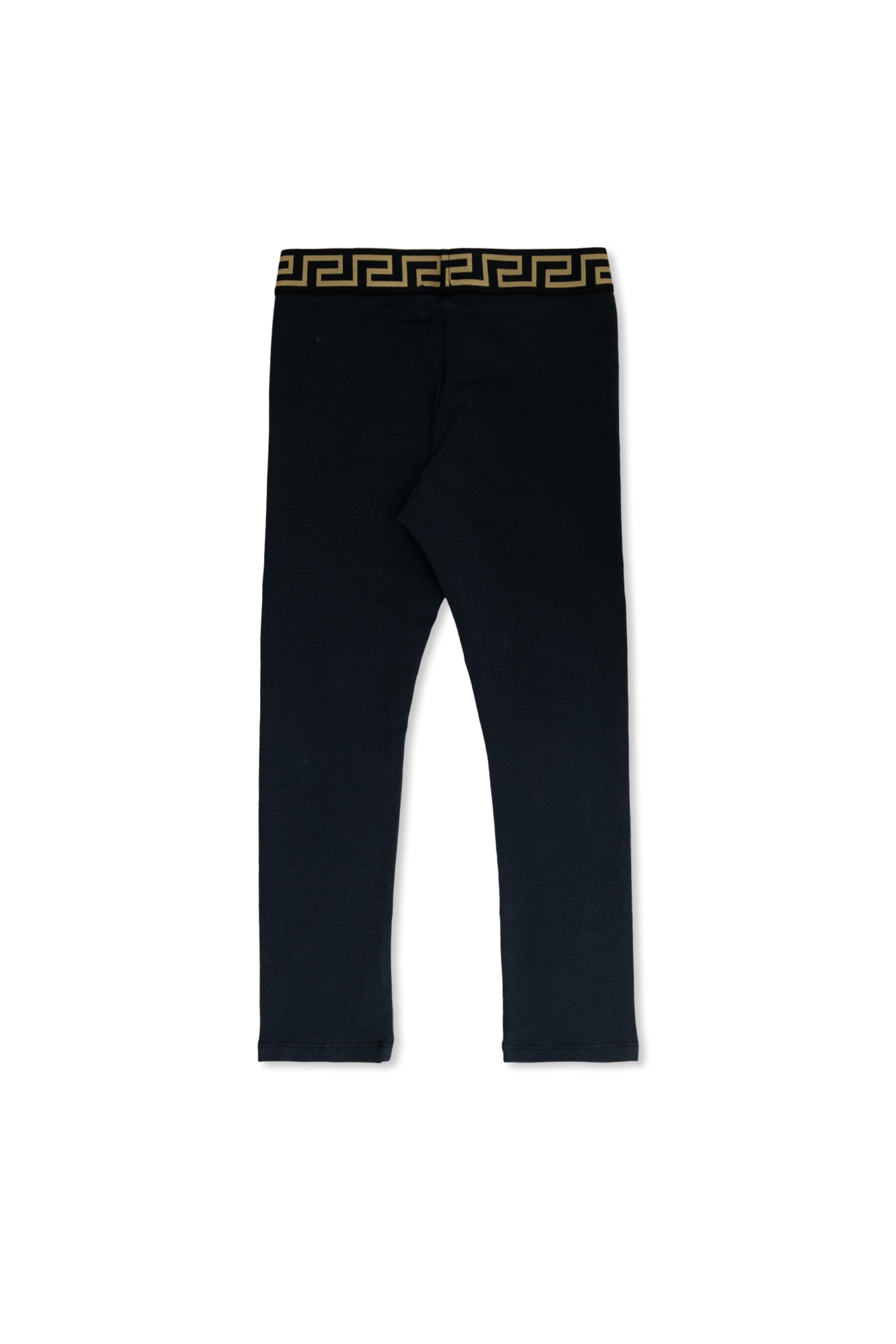 Versace Pattern Pants In Black