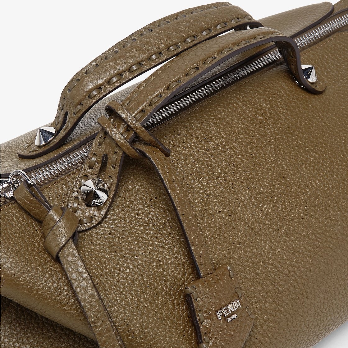 Fendi By The Way Soft Large Selleria Macro In Green