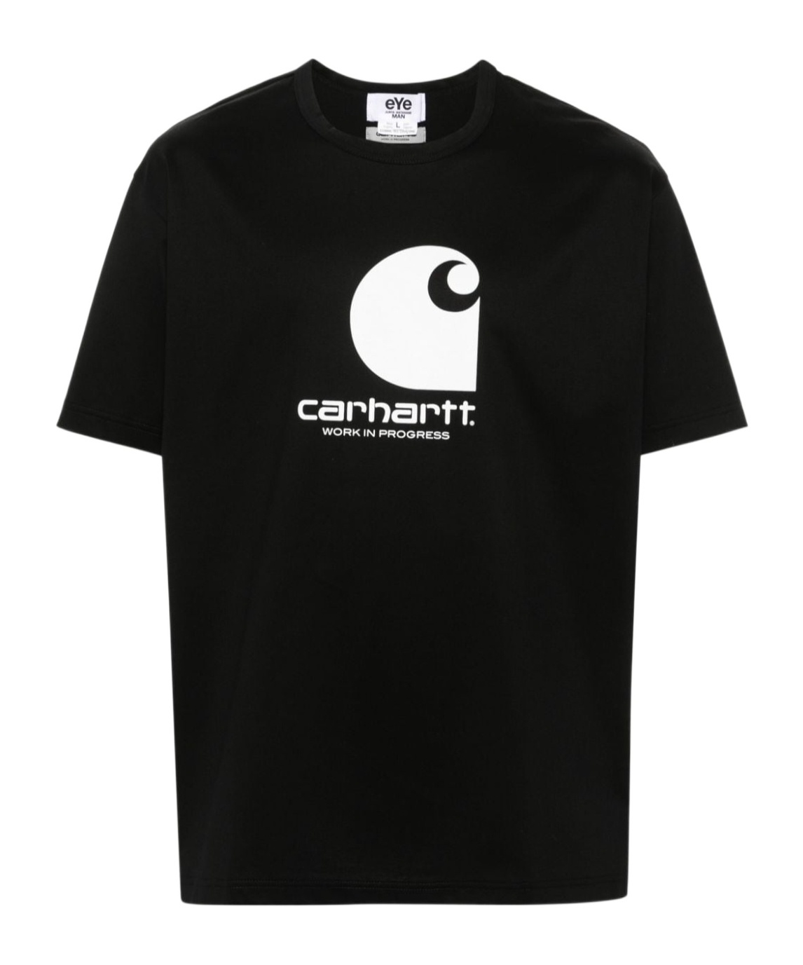 Junya Watanabe X Carhartt Graphic Print T-shirt In Black