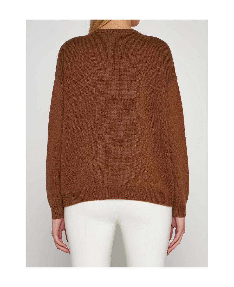 MAX MARA PANARIA LONG-SLEEVED KNITTED SWEATER 