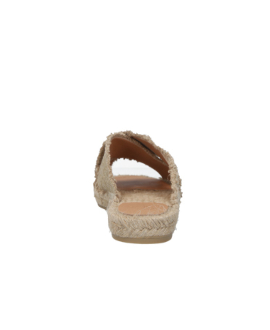 CASTAñER PALMERA FLAT-SOLED STRAW SANDALS