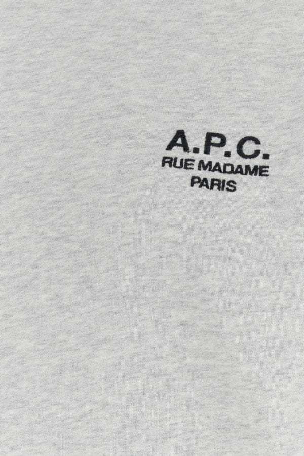 Apc Unisex Rue Madame Sweatshirt In Gray