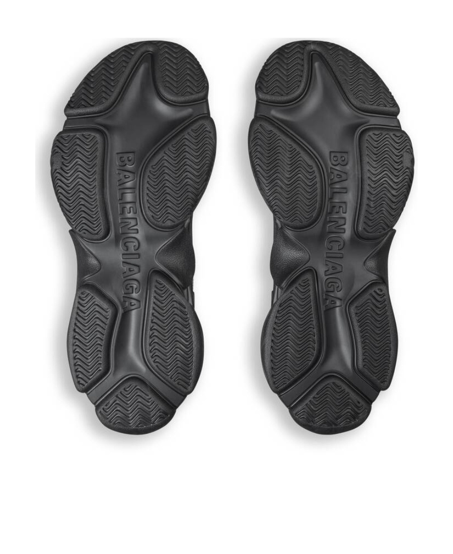 Balenciaga Women's Triple S Mold Trainers In Black In Black